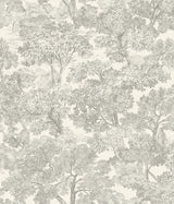 Chesapeake 4199-72560 Spinney Grey Toile Wallpaper