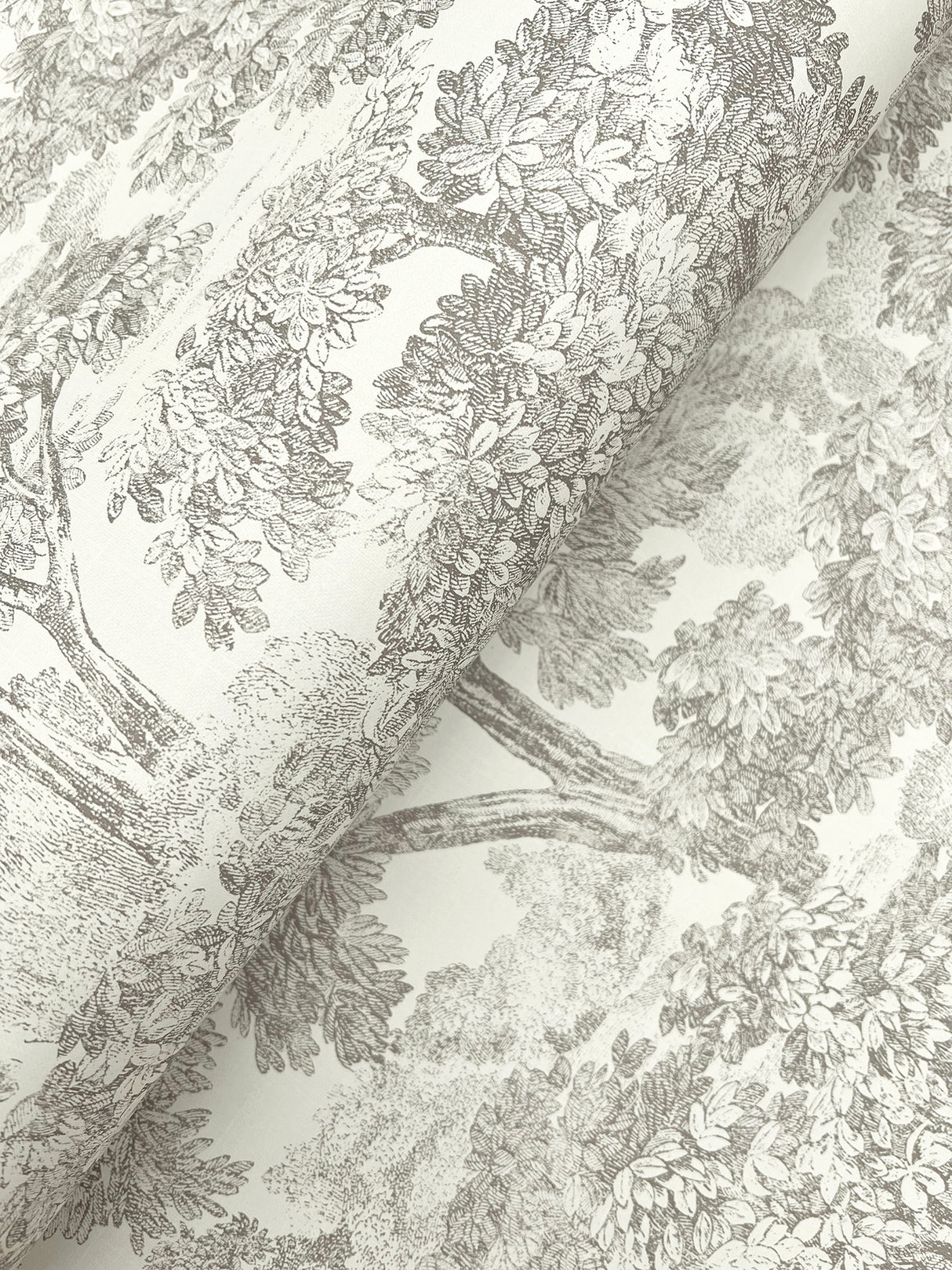 Chesapeake 4199-72560 Spinney Grey Toile Wallpaper