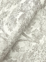 Chesapeake 4199-72560 Spinney Grey Toile Wallpaper