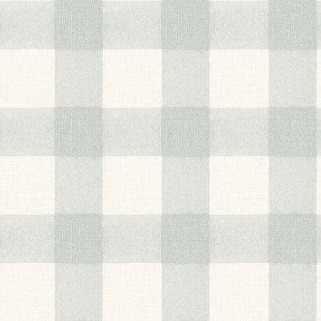Chesapeake 4199-83419 Thorpe Aqua Plaid Wallpaper
