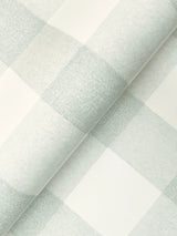 Chesapeake 4199-83419 Thorpe Aqua Plaid Wallpaper