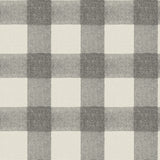 Chesapeake 4199-83421 Thorpe Charcoal Plaid Wallpaper