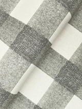 Chesapeake 4199-83421 Thorpe Charcoal Plaid Wallpaper