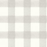 Chesapeake 4199-83422 Thorpe Light Grey Plaid Wallpaper
