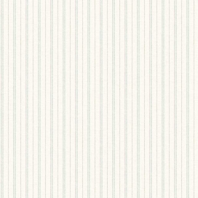 Chesapeake 4199-83425 Harville Aqua Double Stripe Wallpaper