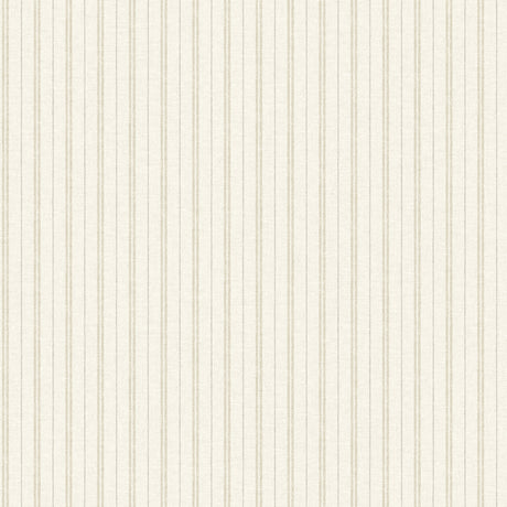 Chesapeake 4199-83427 Harville Beige Double Stripe Wallpaper