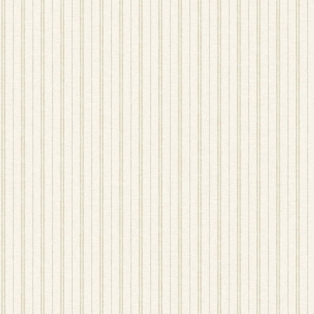 Chesapeake 4199-83427 Harville Beige Double Stripe Wallpaper
