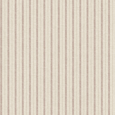 Chesapeake 4199-83428 Harville Maroon Double Stripe Wallpaper