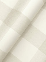 Chesapeake 4199-83555 Thorpe Dove Plaid Wallpaper
