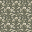 Chesapeake 4199-83701 Edith Green Floral Damask Wallpaper