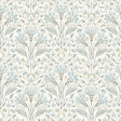 Chesapeake 4199-83704 Edith Light Blue Floral Damask Wallpaper