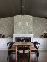 Chesapeake 4199-83708 Hazel Aqua Floral Trail Wallpaper