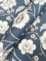Chesapeake 4199-83710 Hazel Navy Floral Trail Wallpaper