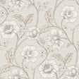 Chesapeake 4199-83711 Hazel Grey Floral Trail Wallpaper