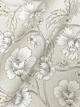 Chesapeake 4199-83711 Hazel Grey Floral Trail Wallpaper
