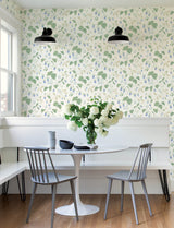 Chesapeake 4199-83715 Mercy White Berry Vines Wallpaper