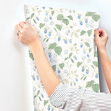 Chesapeake 4199-83715 Mercy White Berry Vines Wallpaper