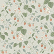 Chesapeake 4199-83716 Mercy Aqua Berry Vines Wallpaper