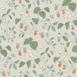 Chesapeake 4199-83716 Mercy Aqua Berry Vines Wallpaper