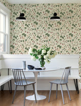 Chesapeake 4199-83717 Mercy Taupe Berry Vines Wallpaper