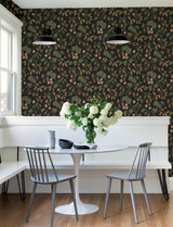 Chesapeake 4199-83718 Mercy Black Berry Vines Wallpaper