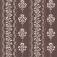 Chesapeake 4199-83723 Lenea Burgundy Floral Stripe Wallpaper