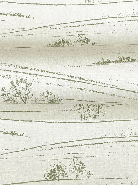 Chesapeake 4199-83727 Isaac Green Rolling Hills Wallpaper