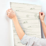 Chesapeake 4199-83727 Isaac Green Rolling Hills Wallpaper