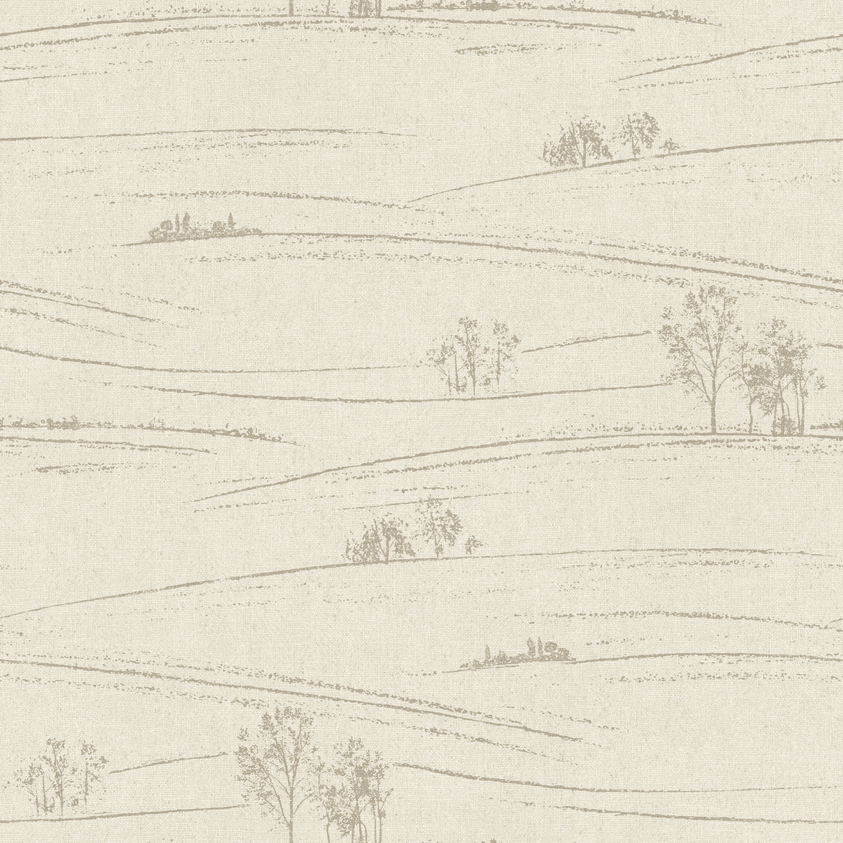 Chesapeake 4199-83729 Isaac Taupe Rolling Hills Wallpaper