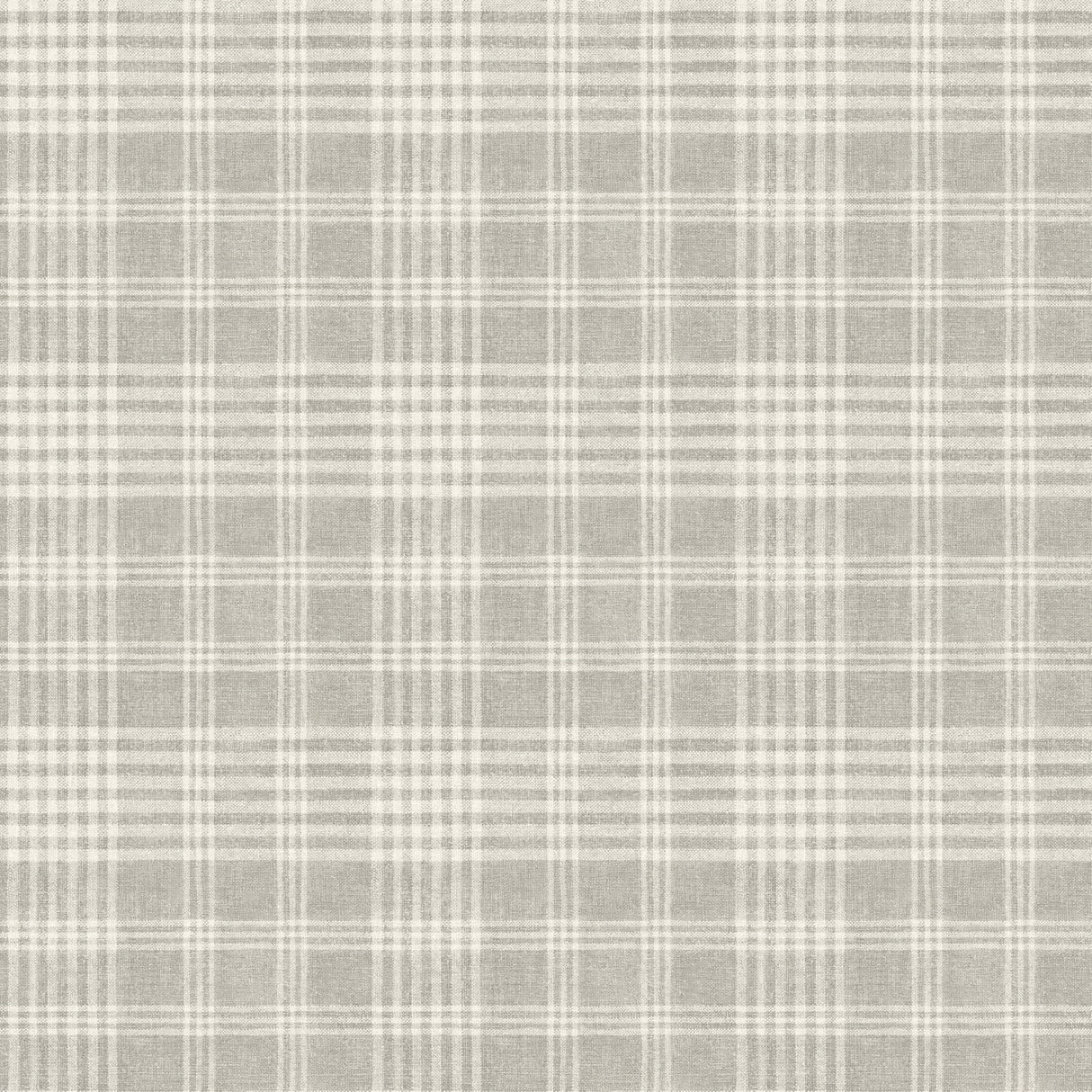 Chesapeake 4199-83733 Perry Grey Plaid Wallpaper