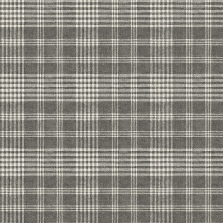 Chesapeake 4199-83734 Perry Black Plaid Wallpaper