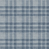 Chesapeake 4199-83736 Perry Dark Blue Plaid Wallpaper