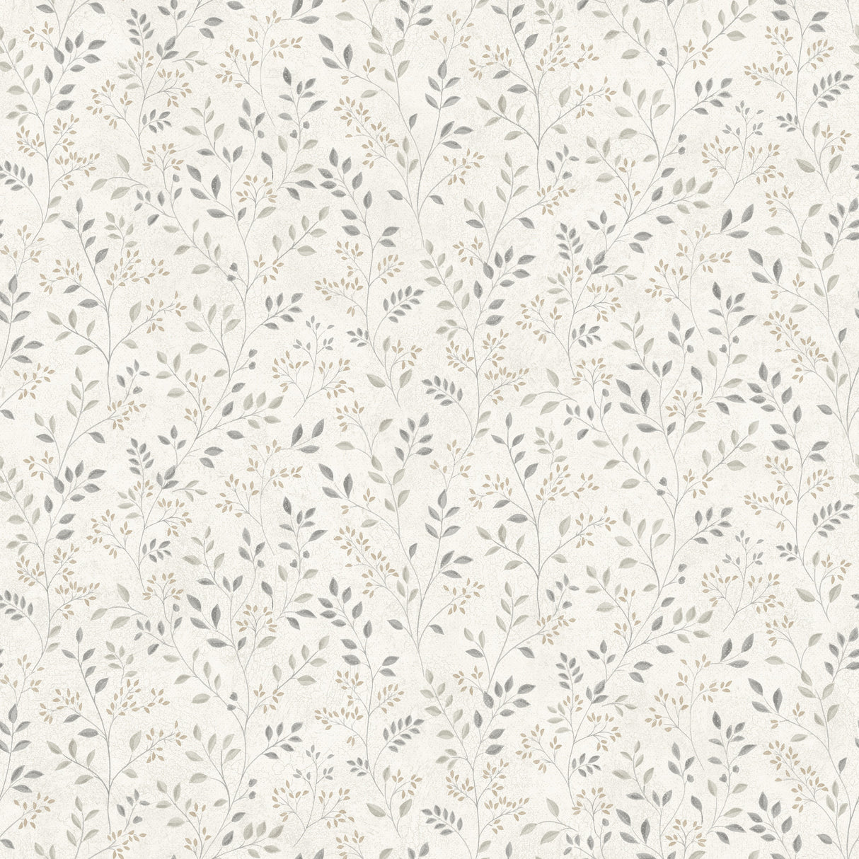 Chesapeake 4199-83739 Galena Grey Botanical Trail Wallpaper
