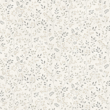 Chesapeake 4199-83739 Galena Grey Botanical Trail Wallpaper