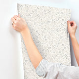 Chesapeake 4199-83739 Galena Grey Botanical Trail Wallpaper