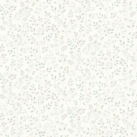 Chesapeake 4199-83740 Galena Aqua Botanical Trail Wallpaper