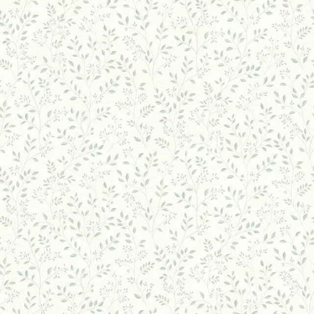 Chesapeake 4199-83740 Galena Aqua Botanical Trail Wallpaper