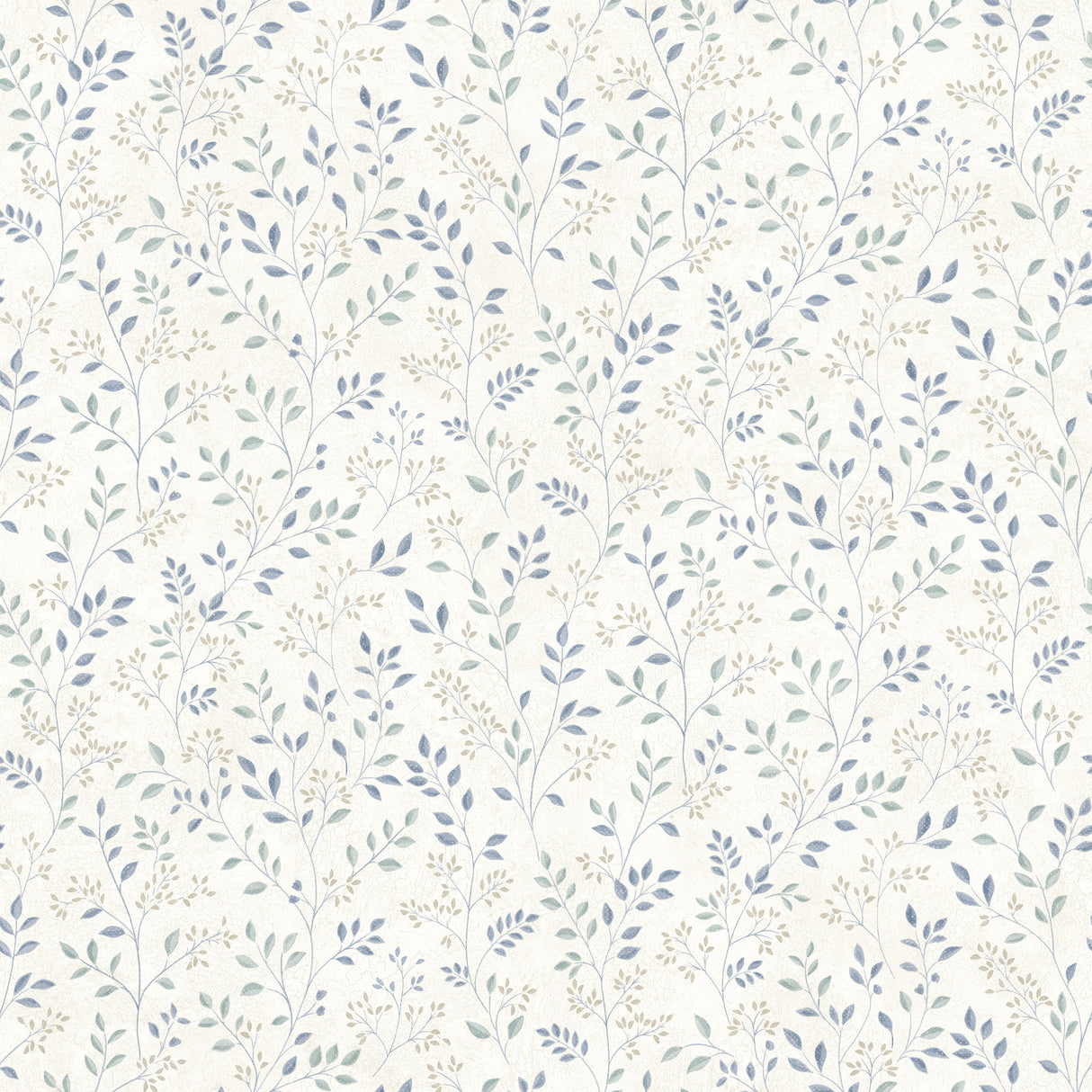 Chesapeake 4199-83742 Galena Blue Botanical Trail Wallpaper