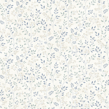 Chesapeake 4199-83742 Galena Blue Botanical Trail Wallpaper