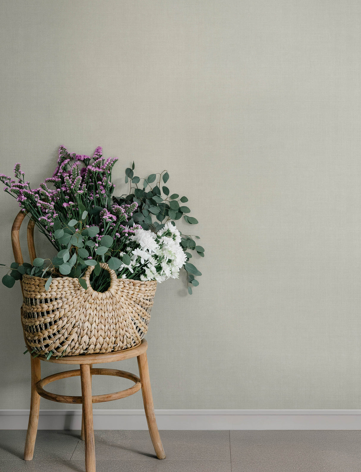 A-Street Prints 4201-16017 Midolin Ash Texture Wallpaper