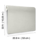 A-Street Prints 4201-16020 Midolin Sterling Texture Wallpape