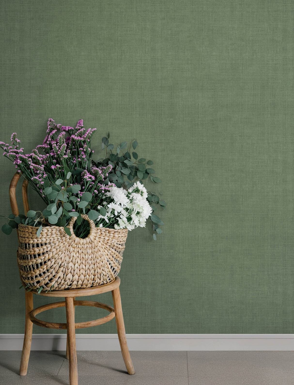 A-Street Prints 4201-16026 Midolin Moss Texture Wallpaper