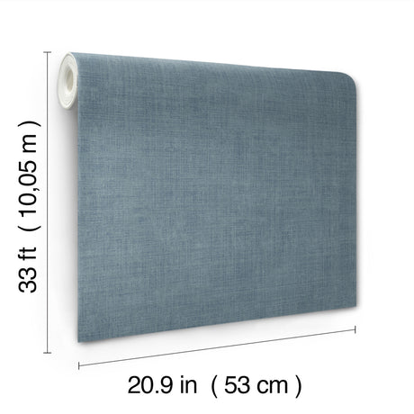 A-Street Prints 4201-16043 Midolin Blue Texture Wallpaper