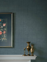 A-Street Prints 4201-16043 Midolin Blue Texture Wallpaper