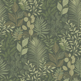 A-Street Prints 4201-20103 Ängslycka Dark Green Forest Botan