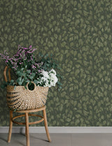 A-Street Prints 4201-20108 Hängbjörk Evergreen Vine Wallpape