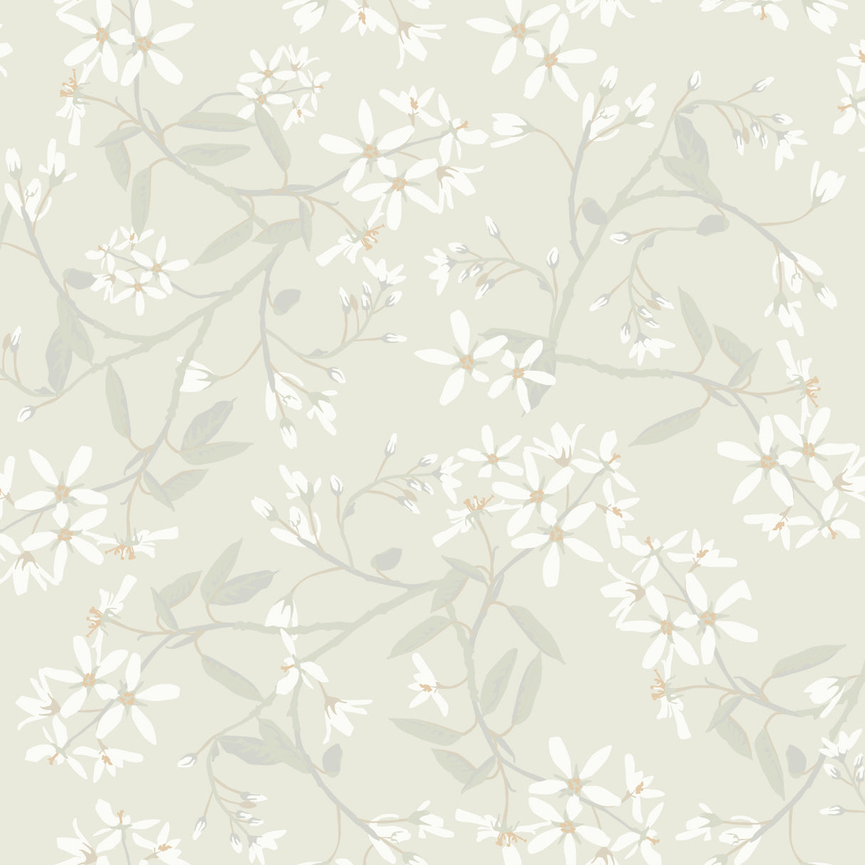 A-Street Prints 4201-20110 Paradis Dove Bouquet Toss Wallpap