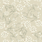 A-Street Prints 4201-20112 Paradis Beige Bouquet Toss Wallpa