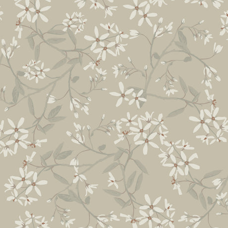A-Street Prints 4201-20113 Paradis Grey Bouquet Toss Wallpap