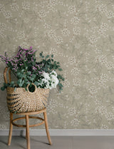 A-Street Prints 4201-20113 Paradis Grey Bouquet Toss Wallpap